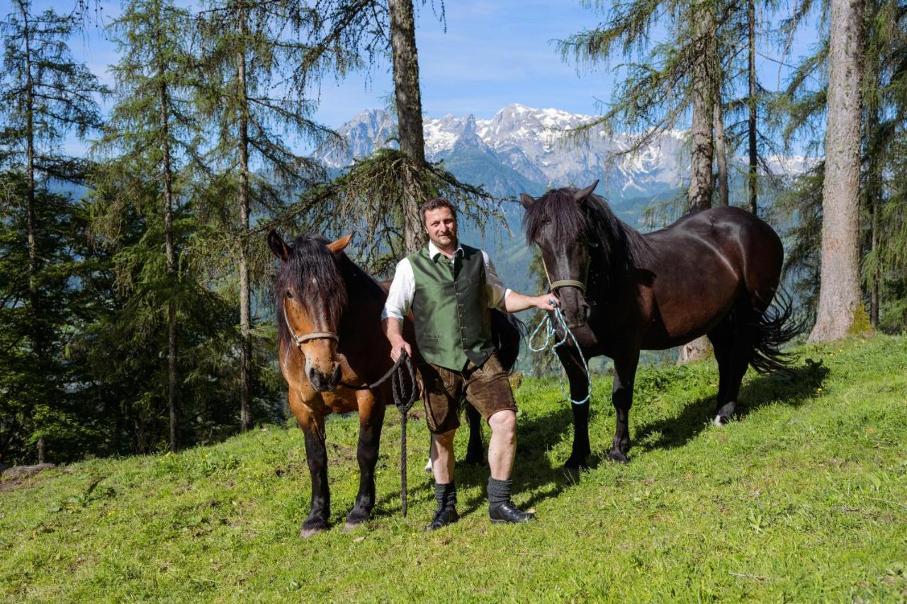 Familienbauernhof Samerhof Pfarrwerfen Bagian luar foto